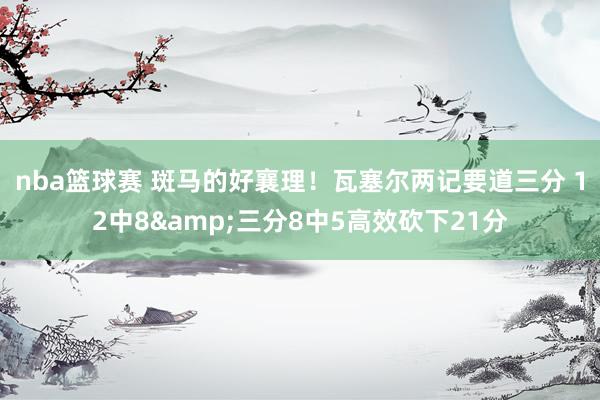 nba篮球赛 斑马的好襄理！瓦塞尔两记要道三分 12中8&三分8中5高效砍下21分